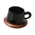 thumbnail image 4 of Taza de café con platillo, taza de café con, regalo de inauguración de la casa, taza de , vajilla de café para cafetería, oficina, fiesta, ca, 4 of 9