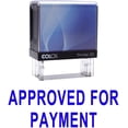 thumbnail image 2 of APPROVED FOR PAYMENT Self Inking Rubber Stamp Custom Colop Office Stationary P20 Mini Stamper, 2 of 2