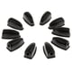 thumbnail image 5 of 10pcs Pack Hugo Reemplazos de Percusión Gancho de Garra de Tambor Plateado Negro, 5 of 10