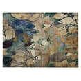 thumbnail image 2 of Addison Rugs Chantille Indoor/Outdoor Transitional Floral Beige Washable Rectangle Rug, 1'8" x 2'6", 2 of 6