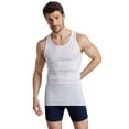 thumbnail image 3 of Fruit of the Loom Men's Tag-Free Cotton Undershirts, Regular-Tank-4 Pack White, Medium, 3 of 6