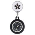 thumbnail image 1 of 2Pcs Retractable Nurse Watch, Clip-On Hanging Nurse Fob Watch, with Cute Flower Pattern and Silicone Cover for Doctors,, 1 of 5