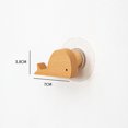thumbnail image 1 of Gancho de madera para el hogar, con dibujos animados, sin perforaciones, para colgar en la pared, adhesivo para puerta y pared trasera, bonito gancho para ropa, 1 of 6