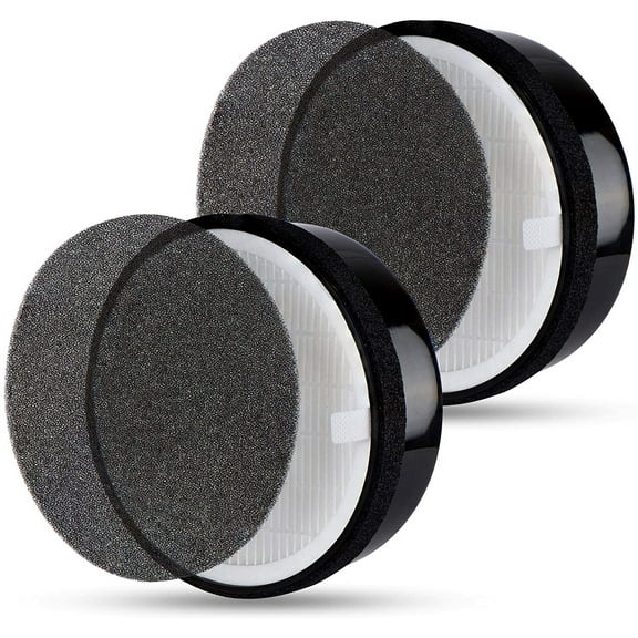 LV-H132 Replacement Filter for LEVOIT Air Purifier Replacement Filter LV-H132-RF, 3-in-1 H13 True HEPA Filter Replacement 2 Pack
