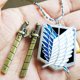 thumbnail image 4 of Attack On Titan Collar/Llavero The Wings Of Freedom Survey Corps Punk Collar/Llavero Regalo Para Anime Fan Cómic Japonés Noticed AP006275-01, 4 of 6