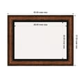 thumbnail image 6 of Amanti Art White Cork Board Framed Vogue Bronze Bulletin Board 35 in. x 27 in., 6 of 7