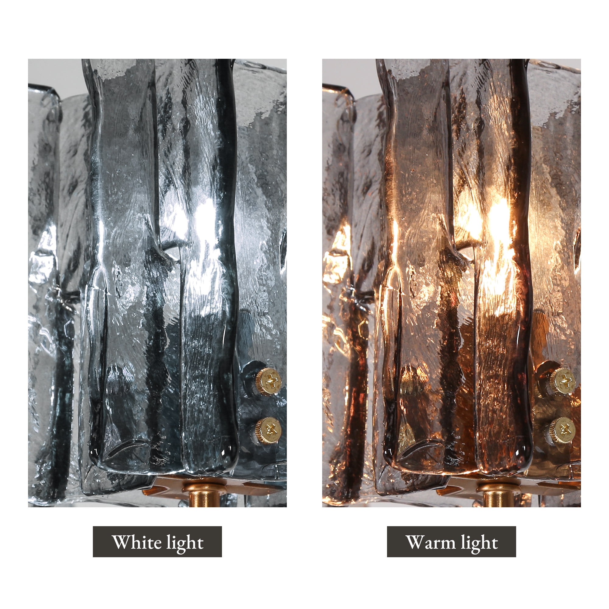 LNC Tucana 5-Light Matte Black Modern/Contemporary Led Crystal Chandelier