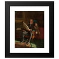 thumbnail image 2 of Eastman Johnson 12x14 Black Modern Framed Museum Art Print Titled - Portrait of John C. Chandler and Philip J. Wilson, 2 of 5