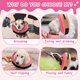 thumbnail image 4 of Collar de cono para perro, collar de cono suave para perros después de la cirugía para perros grandes, medianos y pequeños, collar inflable para mascotas, recuperación protectora, collar de rosqu, 4 of 5