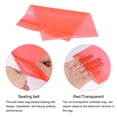 thumbnail image 4 of Unique Bargains Sacs Transparents Antistatiques Rouges 2.4x3.5inch(6x9cm) Sac de Protection Refermable pour Disque Dur HDD SSD Lot de 100, 4 of 5