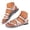 Silver, variant on Dakaela Women's Flat Sandals Gladiators Casual Strappy Walking Thong Flip Flops Wide Width Bohe Summer Beach Slip on Slide Shoes Size 6
