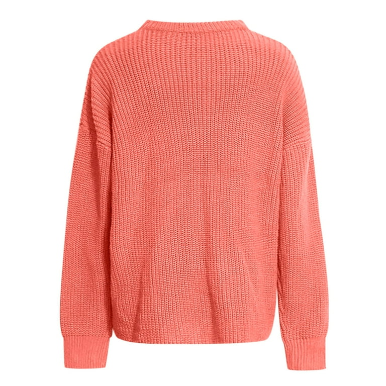 Fashion Lazy Wind Round Neck Knitting Sweaters Fashion Lazy Wind Round Neck Knitting Sweaters