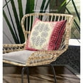 thumbnail image 4 of Amrita Sen Suede Muted Grey Zippered Pillow With Insert CAPL435FSDS-ZP-16x16, 4 of 4