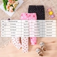 thumbnail image 4 of JFOPQVSM 3 Pack Baby Girls Leggings Cotton Ankle Length Polka Dots Tights Footless Dance Yoga Pants, 4 of 7