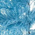 thumbnail image 2 of Vickerman 9' x 14" Sky Blue Fir Artificial Christmas Garland, Unlit, 2 of 5