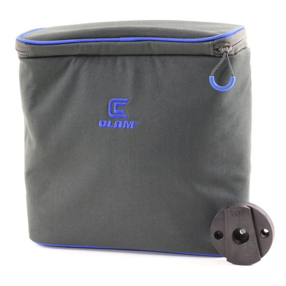 Clam 15950 ClamLock Insulated Cooler Bag for 8 to 12 Ounce cans - Grey