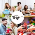 thumbnail image 5 of El marco pequeño retro es delgado, gafas de sol con personalidad de tendencia de tiro callejero, hechas de PC, 5 of 5