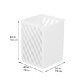 thumbnail image 5 of FRCOLOR pen case 2Pcs Wall Mounted Pen Holder Simple Style Pencil Case Plastic Makeup Brush Holder Pen Container,4.06"X3.07"X2.95", 5 of 5