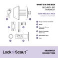 thumbnail image 3 of Cerrojo Lock Scout con borde cuadrado, 3 of 5