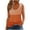 Orange, variant on XMMSWDLA Summer Tank Cute Tops Women Casual Sleeveless Shirt Loose Fit Scoop Neck O Ring Shoulder Blouse Black Womens Camisole Tank Tops
