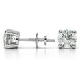 thumbnail image 3 of 1.00 Carat D/VVS1 Round Brilliant Cut Genuine Moissanite Stud Earrings for women Solid 950 Platinum Screw Back Studs Earring, 3 of 5