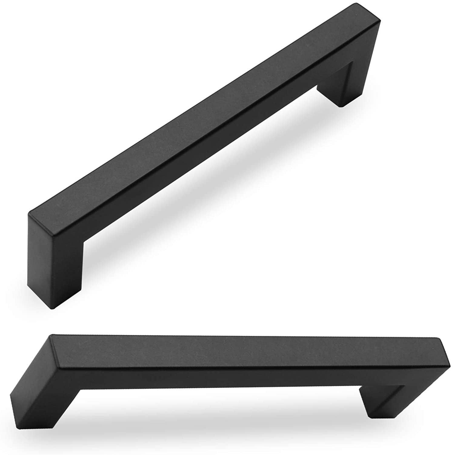 20 Pack Black Pulls Kitchen Handles Stainless Steel