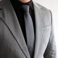 thumbnail image 2 of Corbata informal para hombre, de negocios, formal, fácil de poner, para el novio, el padrino de boda, corbata con cremallera para hombre, 2 of 4