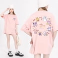 thumbnail image 2 of Kuromi Tee Shirt Summer Ladies Clothes Cotton Short Sleeve T-Shirts Cartoon Tshirts Casual Fashion Cute Tops, 2 of 15