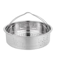 thumbnail image 1 of 1Pc Steamer Basket Stainless Steel Steaming Rack Kitchen Mesh Food Steamer, 1 of 6