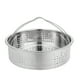 thumbnail image 1 of vaporera de acero inoxidable, rejilla de malla para cocinar al vapor, para cocina., 1 of 5