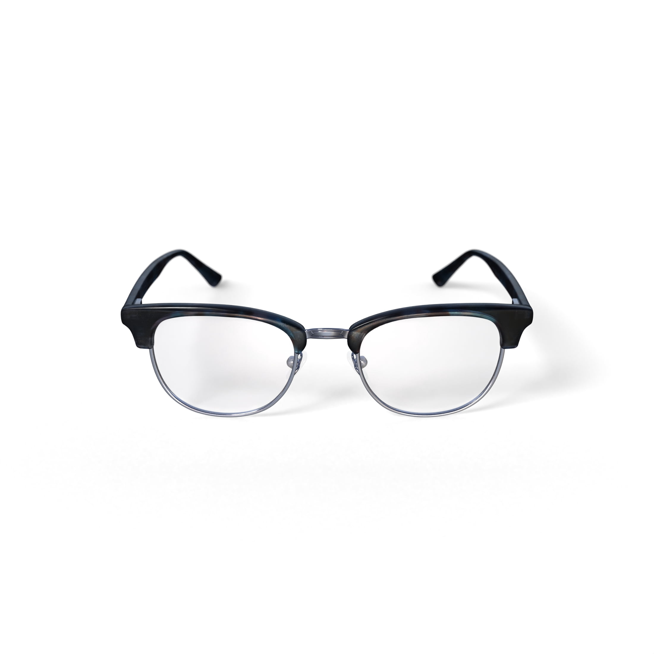 Hurley Women's Sandy Prescription Eyeglasses with Case, Blue Tortoise