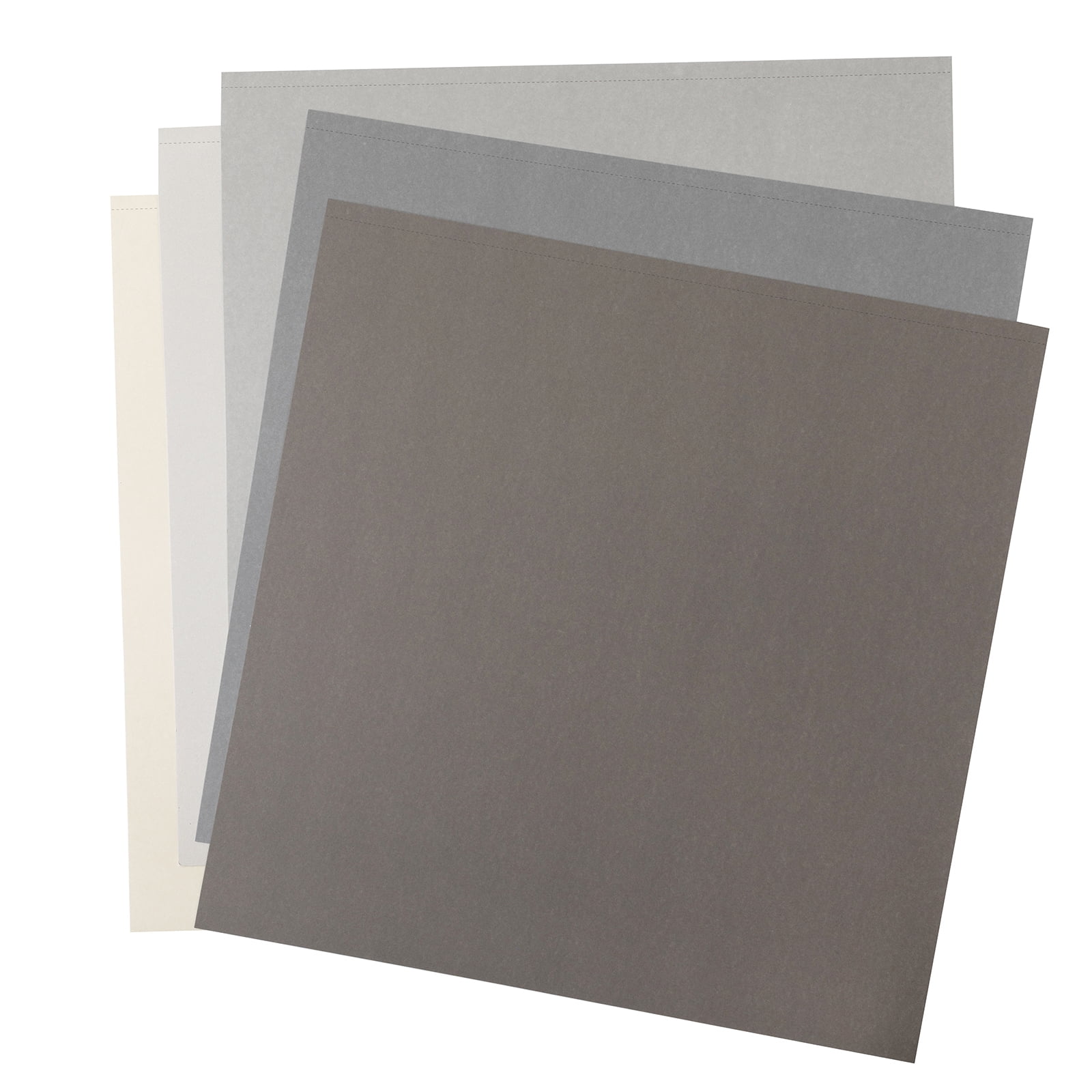 Colorbok Snow White Textured Cardstock, 12”x12”, 121 lb./180 gsm, 30 Sheets  