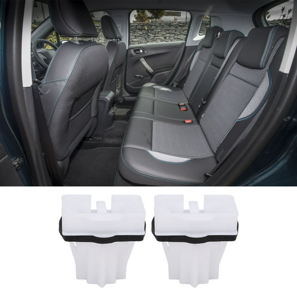 Clip De Sujeción Del Asiento Trasero, 1609267180 Robusto 2 Piezas Fácil Instalación Hebilla Fija Del Asiento Trasero Accesorio Seguro Seguridad Mejorada Para C3L C4