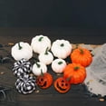 thumbnail image 3 of 12 Piezas Simulación Calabaza Simulación Prop Decoración para Chimenea Acción de Gracias Hogar, 3 of 7