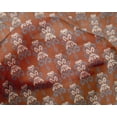 thumbnail image 4 of oneOone Silk Tabby Fabric Damask Ikat Print Fabric BTY 42 Inch Wide, 4 of 4