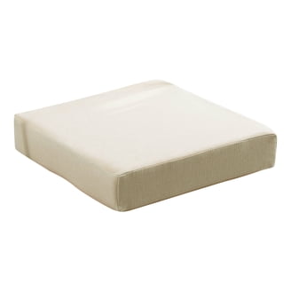 HIGOGOGO Tufted Corduroy Recliner Seat Cushion - 20x20x4 Inch, High-Density Foam For Elderly & Back Support