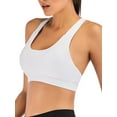 thumbnail image 1 of YouLoveIt Women's Sports Bra Seamless Paded Cross Back Support Comfortflex Fit Bra Yoga Bras Beauty Back Gym Workout Fitness Yoga Bra Workout Bra Top, 1 of 7