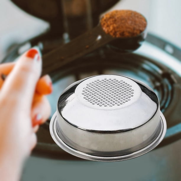 Accesorios de Repuesto para Cafetera Espresso Perfecl Porta Filtro de 51mm Acero Inoxidable Cesta de filtros de café