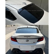 Fits 2022+ Toyota Gr 86 & Subaru Brz Glossy Black Roof Spoiler Wing Visor Lid