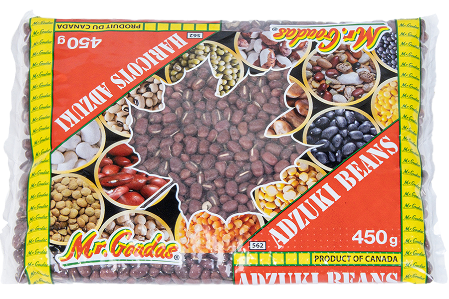 MG ADZUKI BEANS - FRENCH MR GOUDAS HARICOTS ADZUKI 450