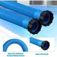 thumbnail image 7 of 2 Pcs 29060e Above Ground Pool Hoses 1.5" Diameter 59" Long Swimming Pool Pump Hose Replacement for Filter Pump, Saltwater System, Sand Filters Accessories(Blue), 7 of 7