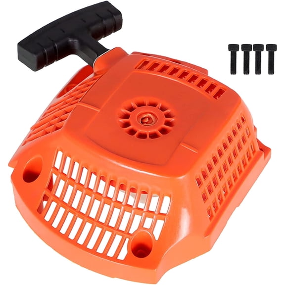 findmall 435 Recoil Starter Assembly Replacement for Husqvarna 435E 504597002 Chainsaw with Screws