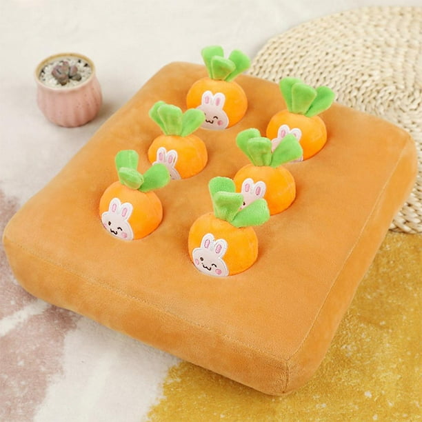 Juguete educativo de peluche Hugo zanahoria conejo L mini juguetes de peluche