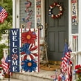 thumbnail image 6 of 4th of July Patriotic Garden Flag 12.5x18 Inch Double Sided Burlap USA Memorial Day Stars Floral Daisy Independence Day Garden Flag Holiday Yard Outdoor Outside Decoration, 6 of 6