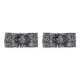 thumbnail image 3 of Qarigey Diadema de ganchillo Estampado de leopardo floral Diadema deportiva Banda ancha para el sudor Diademas de alta elasticidad para Pitón 2Conjunto, 3 of 6