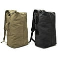 thumbnail image 3 of 33L Large Capacity Canvas Backpack for Camping Hiking Travel Gym Hunting, 3 of 10