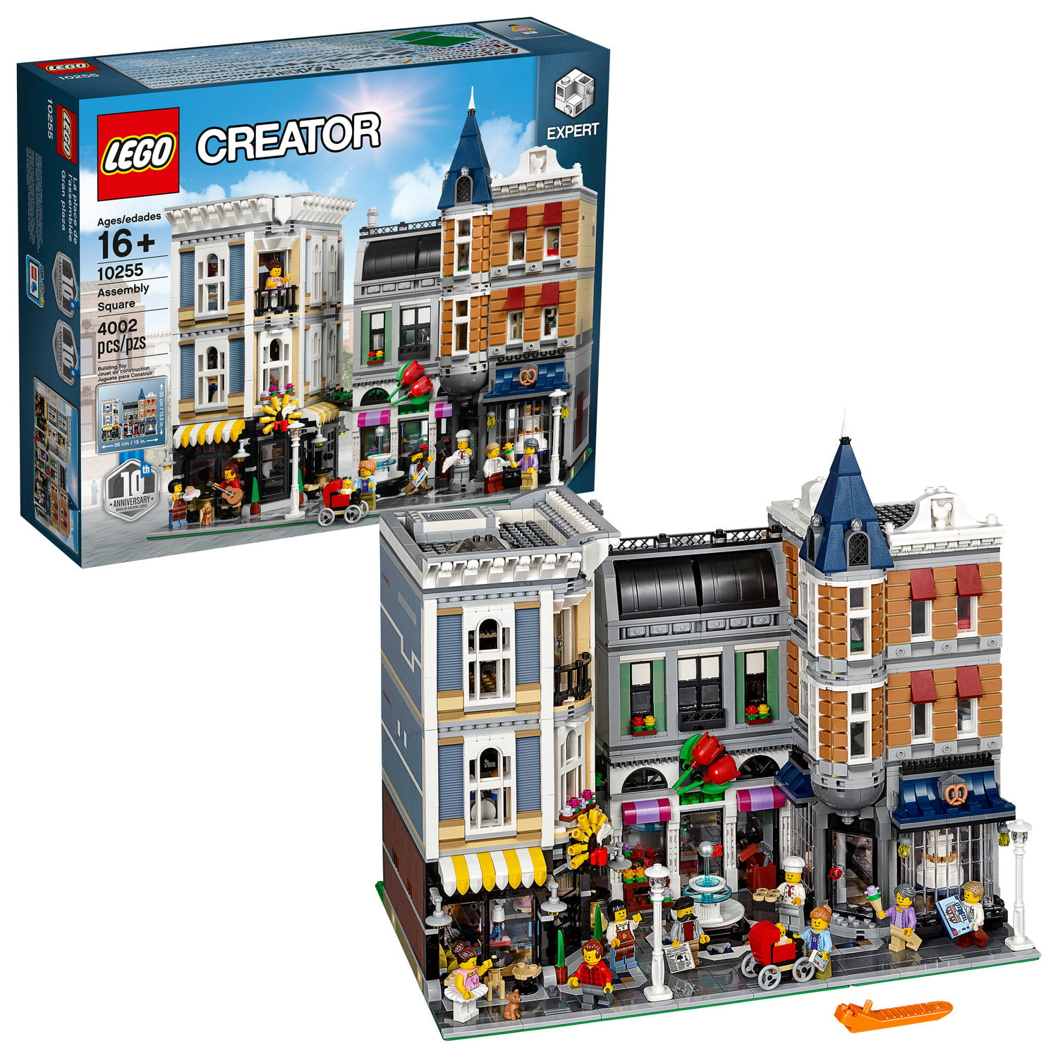 LEGO City Donut & Coffee Store & Barista Minifigure Train Town Scenery Gift 