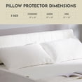 thumbnail image 4 of Protector de almohada CoolShields Waterproof (paquete de 2), tamaño estándar, 4 of 6