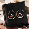 thumbnail image 1 of WILLBEST Pendientes Huecos 3D Para Mujer, Aretes Colgantes De Circonita Cúbica, Aretes De Aro Para Niña, Aretes De Boda Para Mujer, 1 of 5