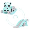 Cjhdym Slide and Swing Set for Toddlers, 4 in 1 Kids Slide Sturdy Toddler Playground, Indoor Outdoor Slide Climber Toy, Easy Setup Backyard Kids Activity - Panda Shape